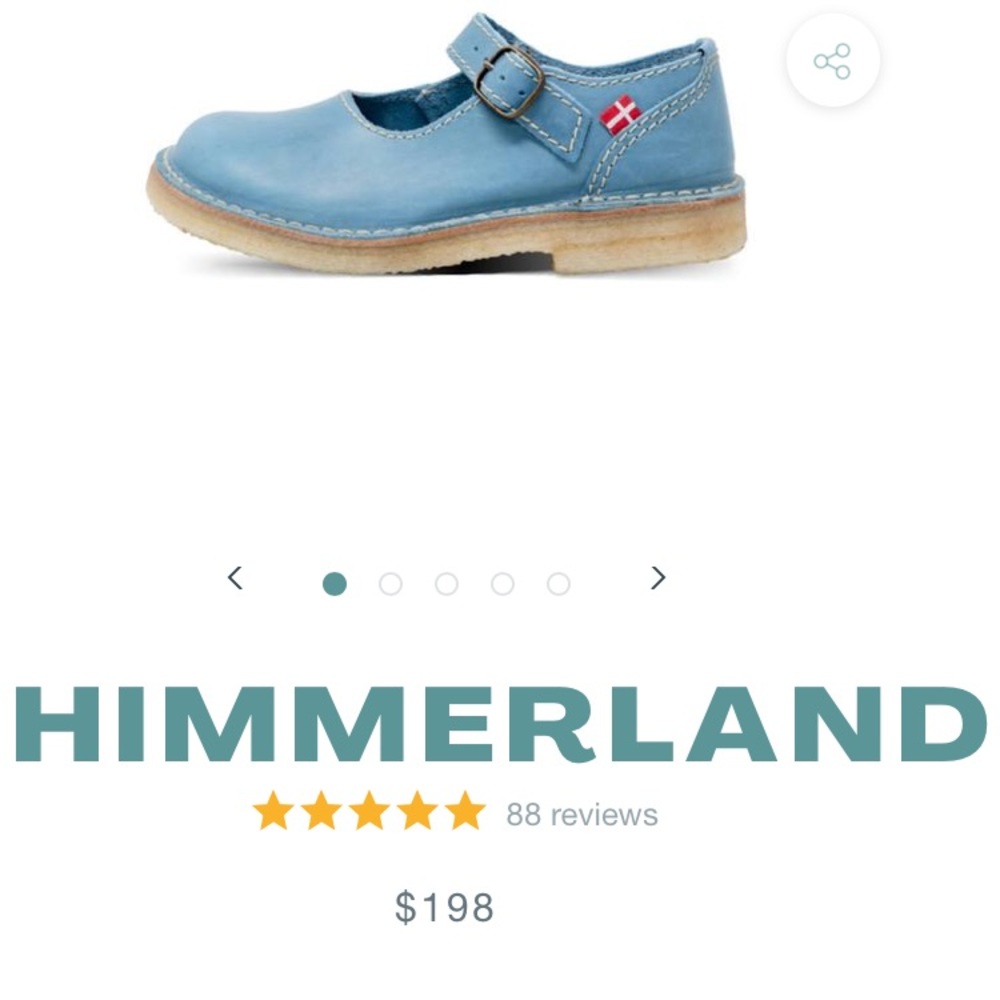Duckfeet Lolland Jeans T Strap Leather Shoes